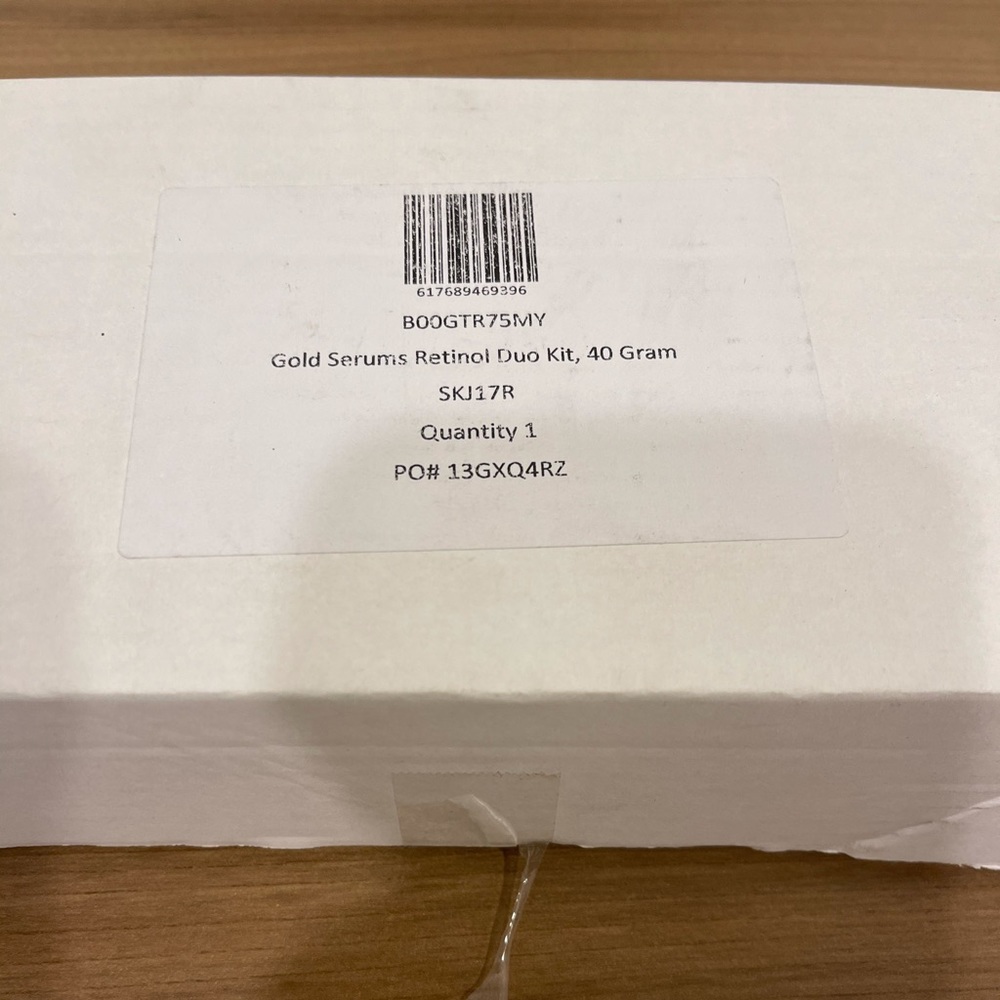 Gold Serums Retinol Duo kit
